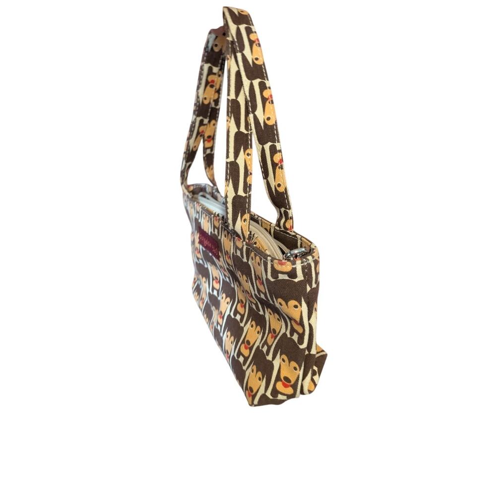 BUNGALOW 360 Small Canvas Happy Dog Purse - Picture 8 of 8